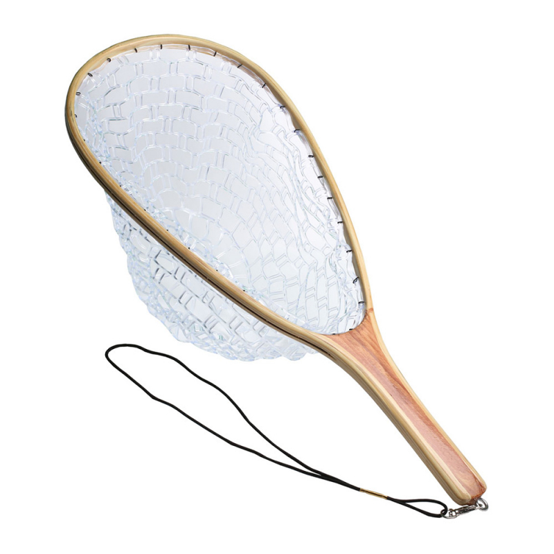 Wiggler Kescher Aus Holz Catch&Release 60x24cm 1 Wiggler Kescher Aus Holz Catch&Release 60x24cm