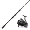Daiwa TD Pitch Black/Okuma Barsch & Zander Combo