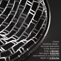 Sunshine® Sunshine Carbon Fibre Net Med Sili Net -Rapala Verkäufe NFD114r 4